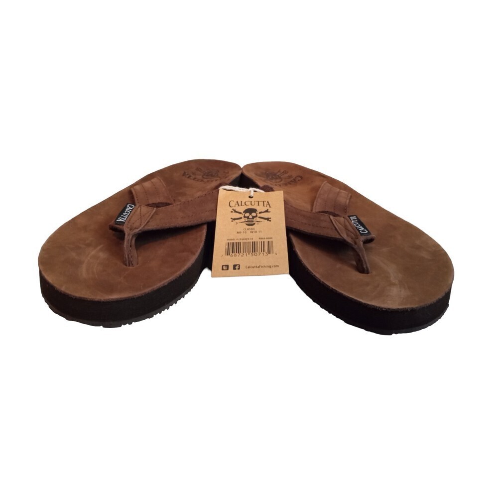 NWT Calcutta‎ brown all recyclable material made sandals
